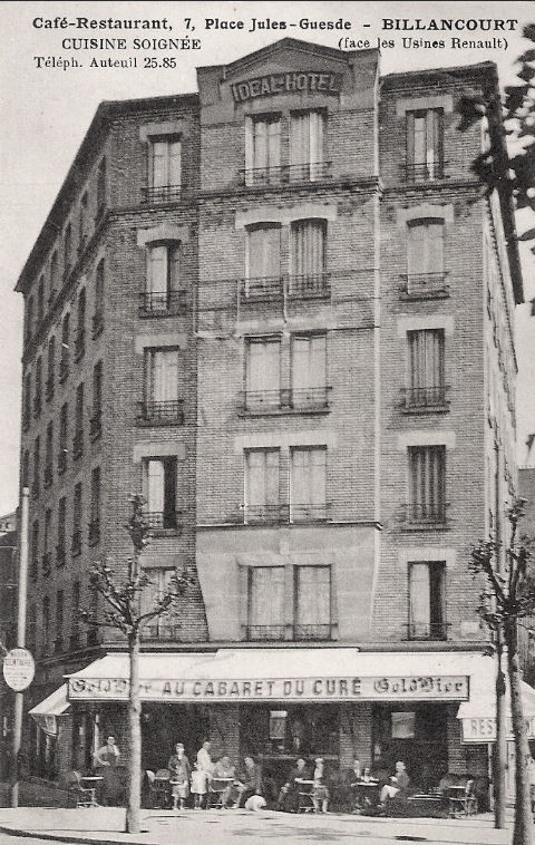 Place Jules Guesde cabaret curé