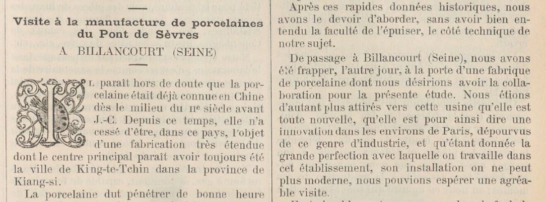 Manufacture de Porcelaine Lahaussois 1895