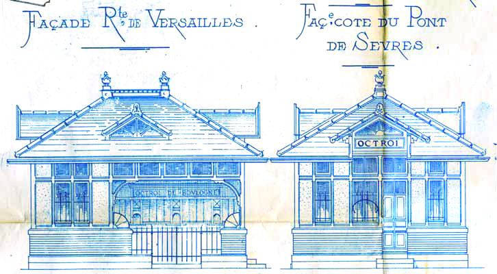 Octroi pont de Sèvres Barret