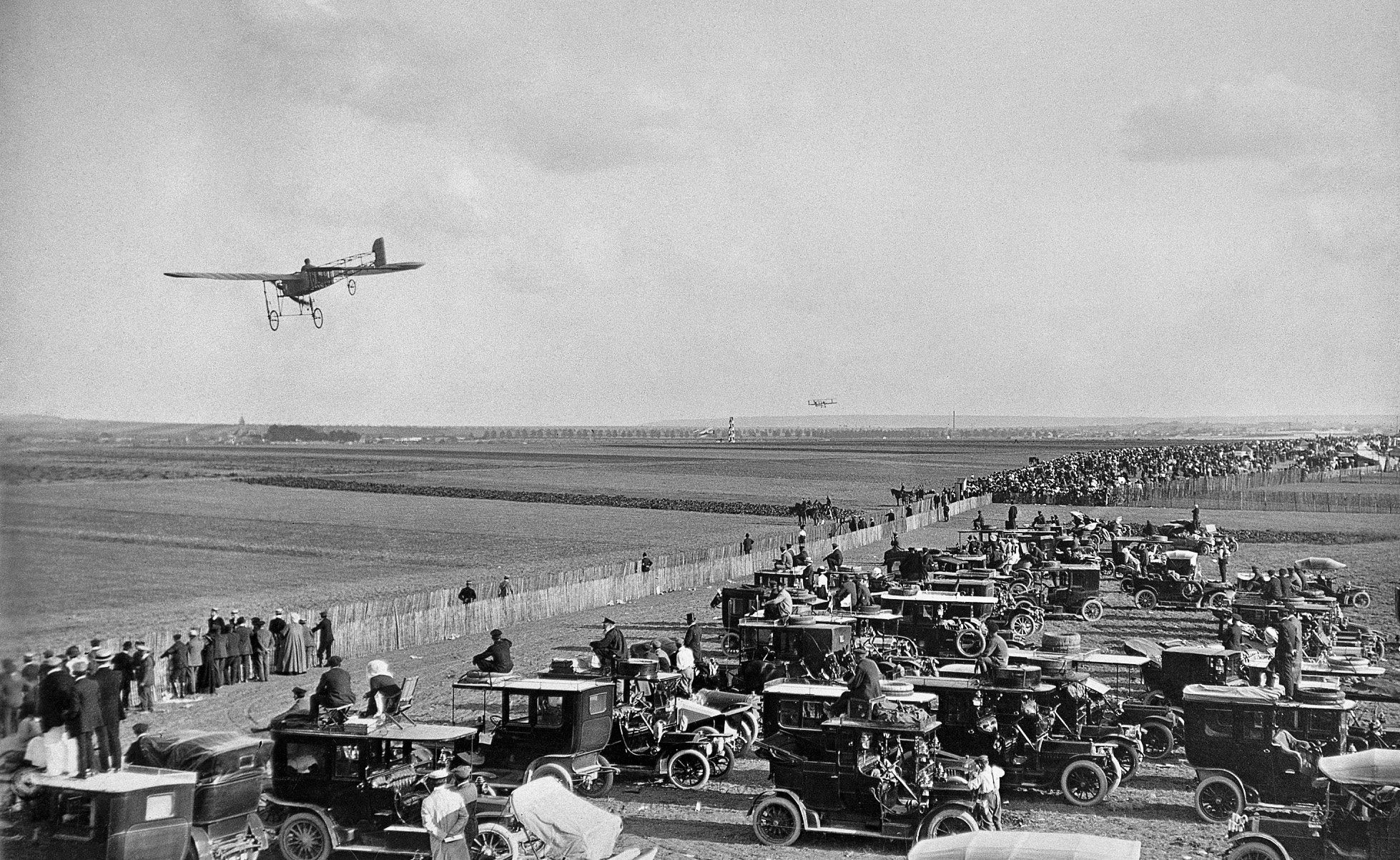 11b-Louis Blériot au Meeting de Champagne-Reims-Août 1909