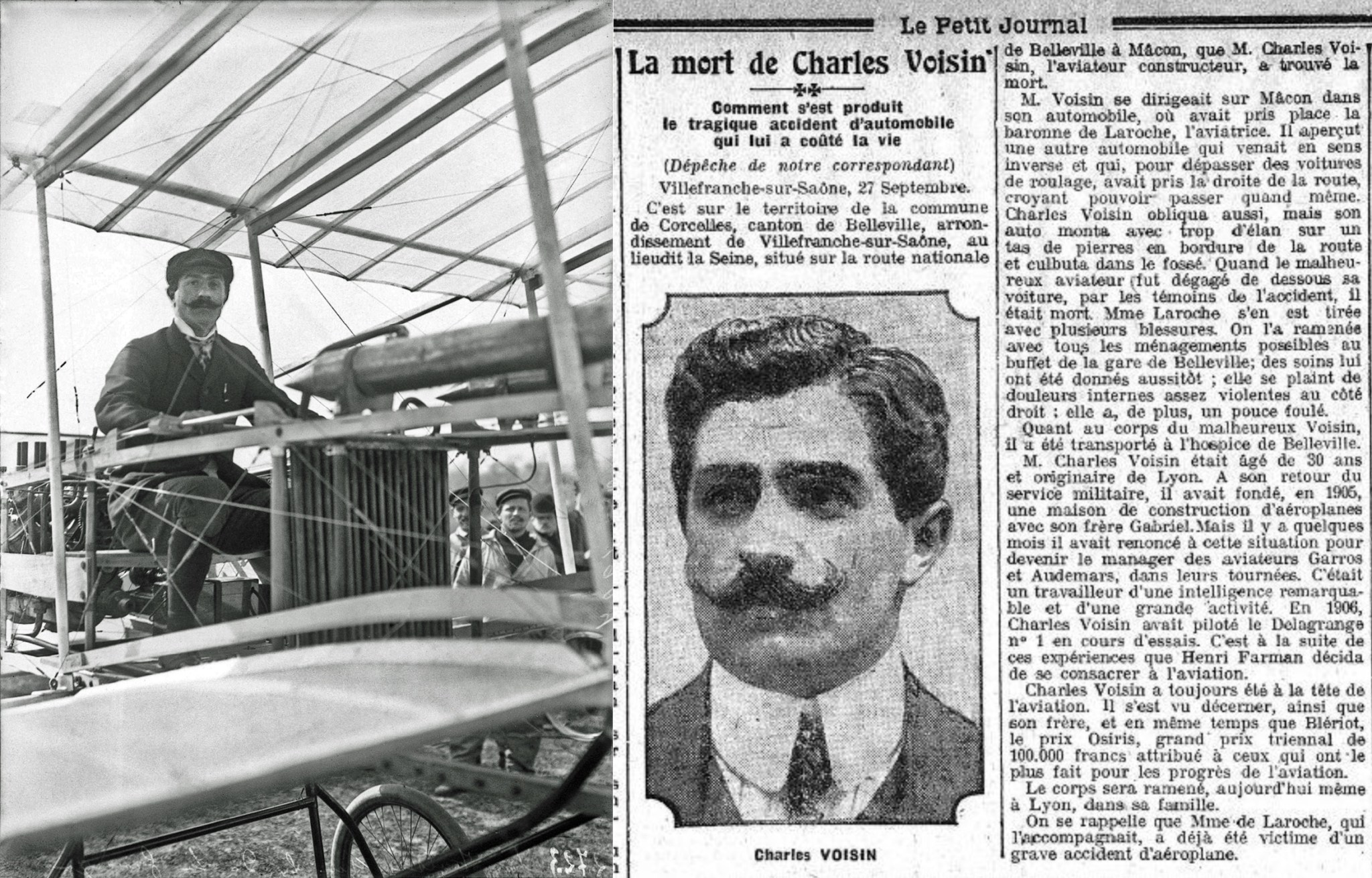 Mort de Charles Voisin