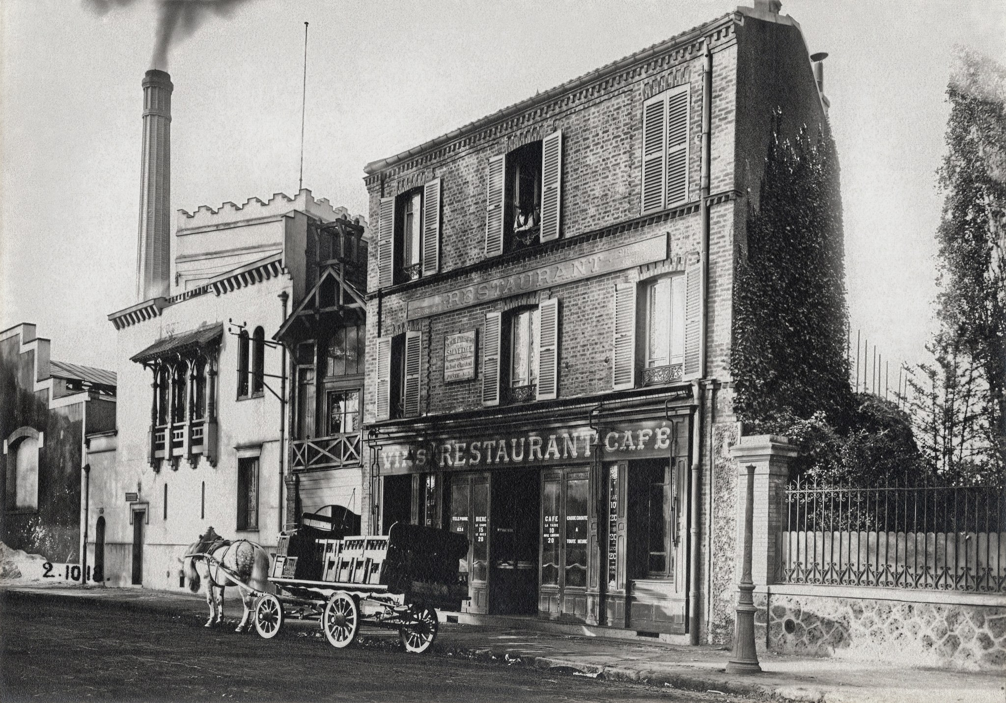 Quai de Billancourt n°40 et 41 propriété Nicolas et Villa Mauresque 1918 RH