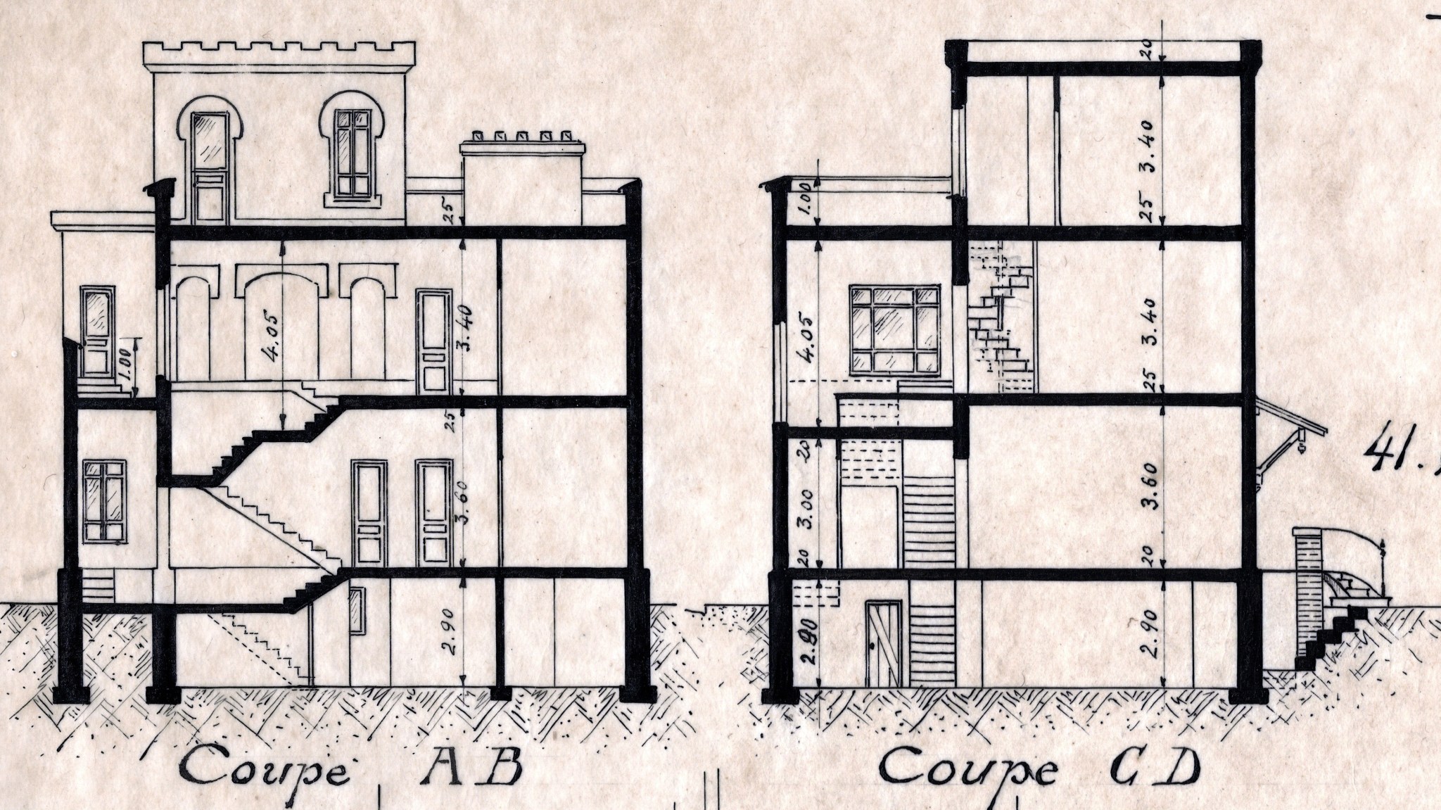 Quai de Billancourt n°41 plans Villa mauresque Dubois 1919 acquisition 211 RH-Extrait