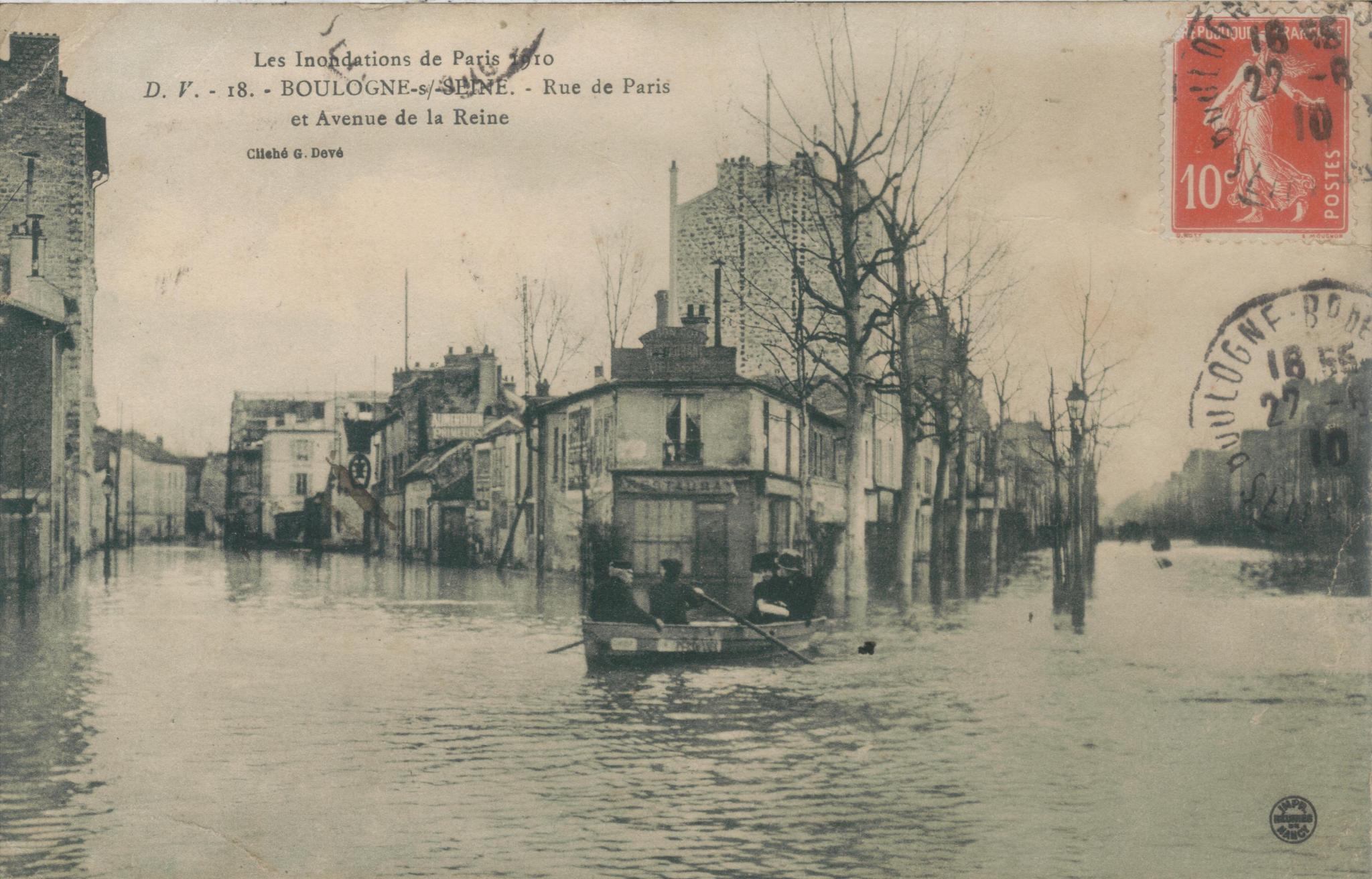 Crue de 1910 - T. Delmotte