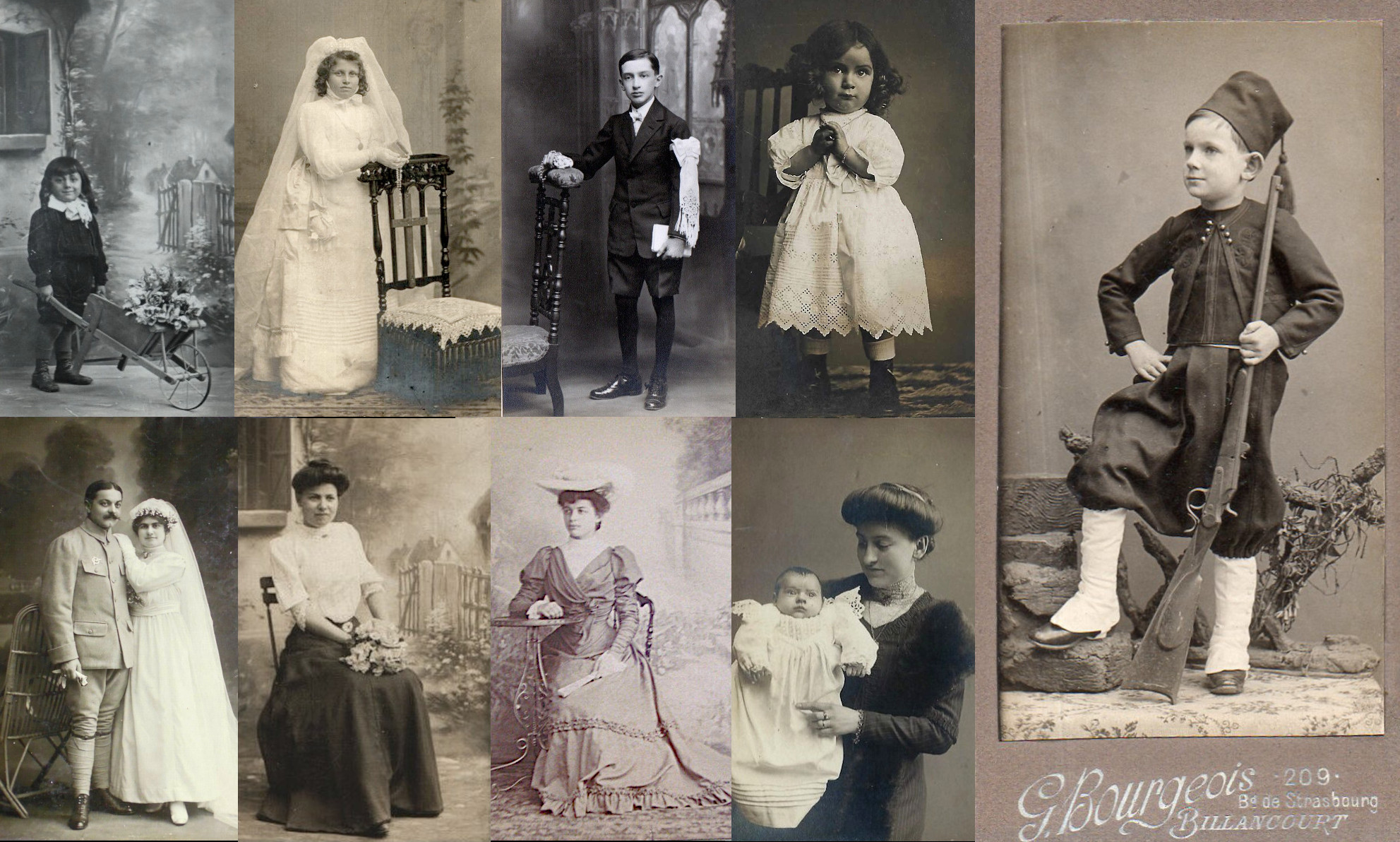 Chez le photographe - entete