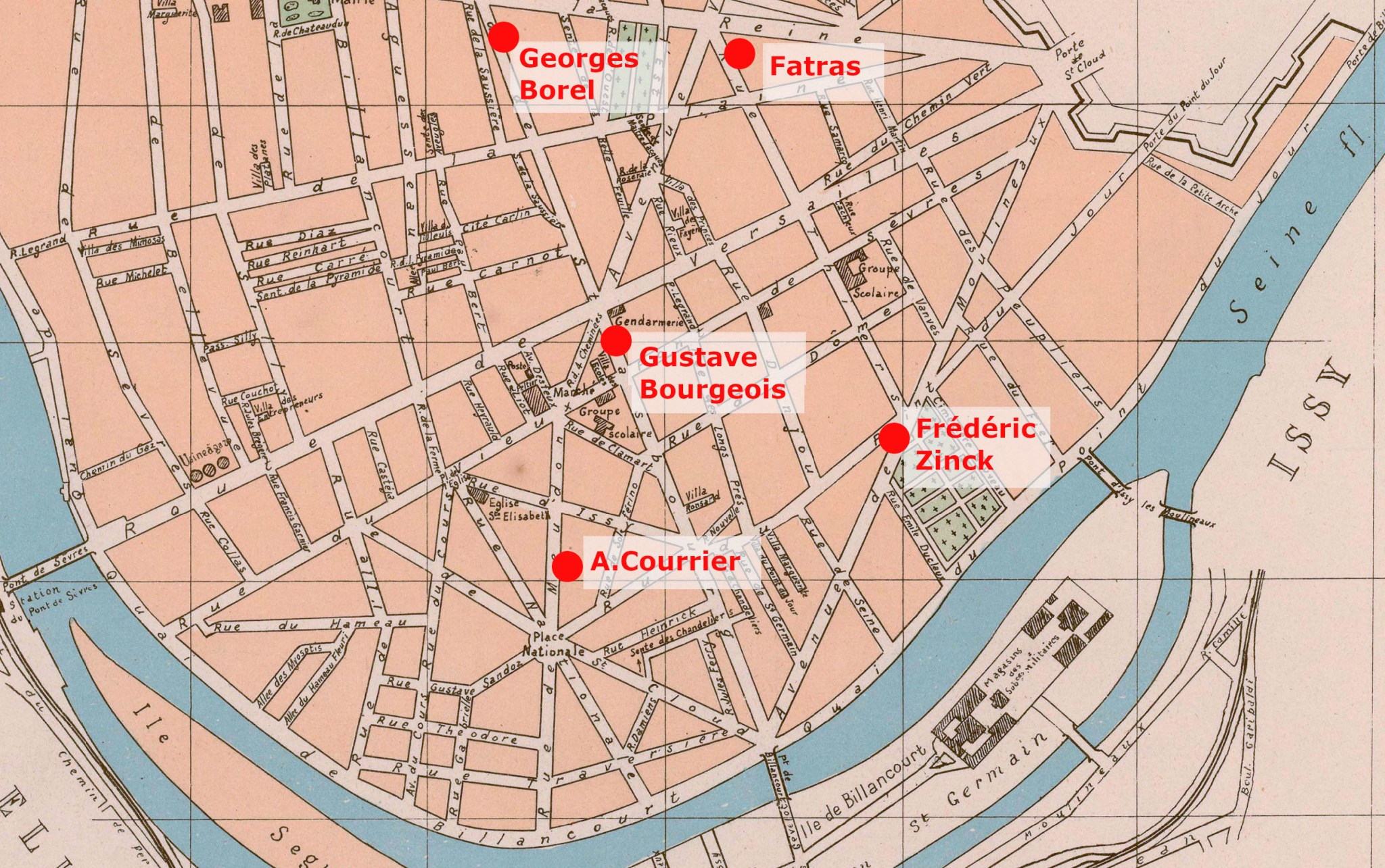 Quelques photographes au début du XXe siècle