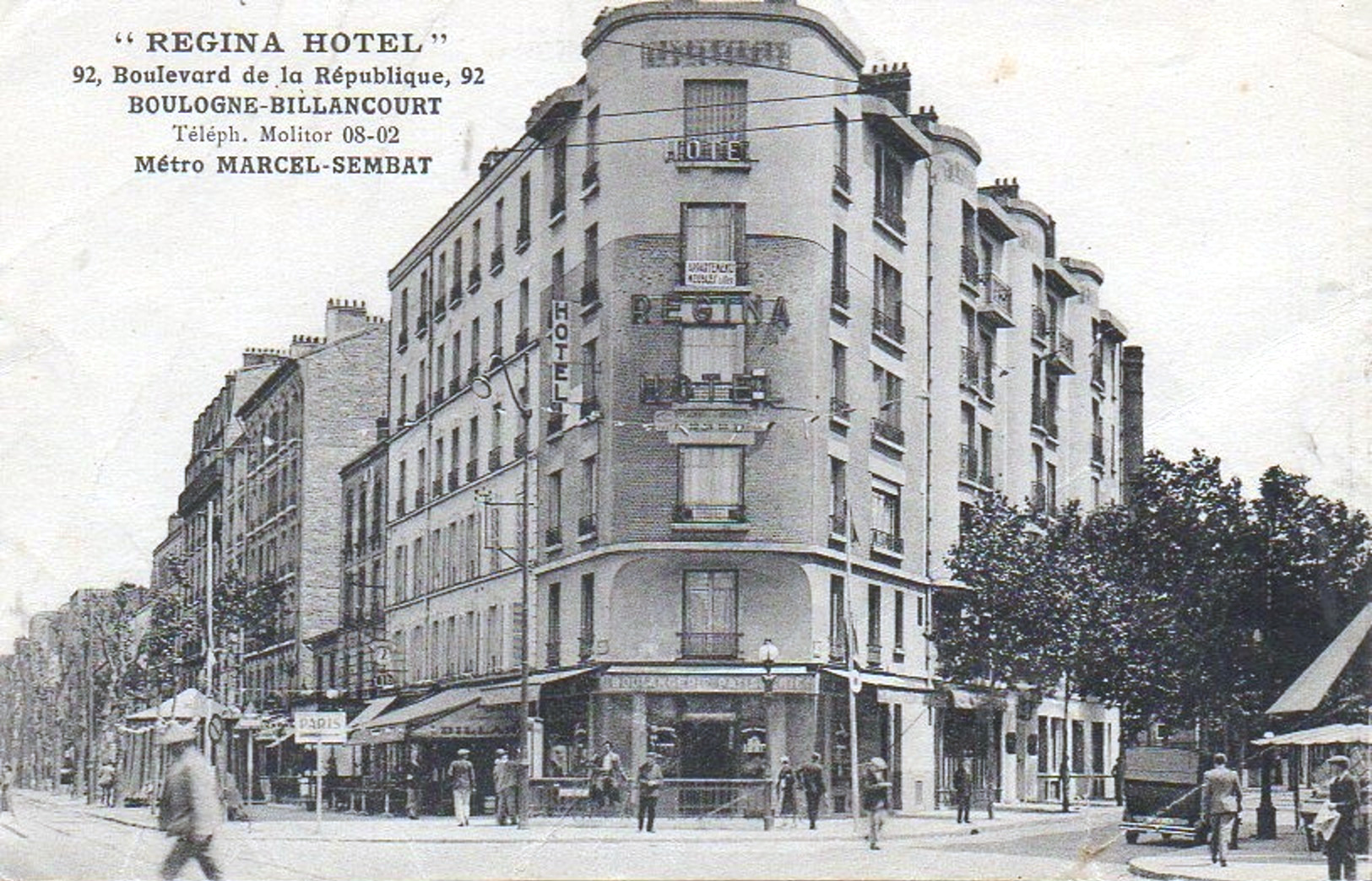Regina Hôtel Place Marcel Sembat
