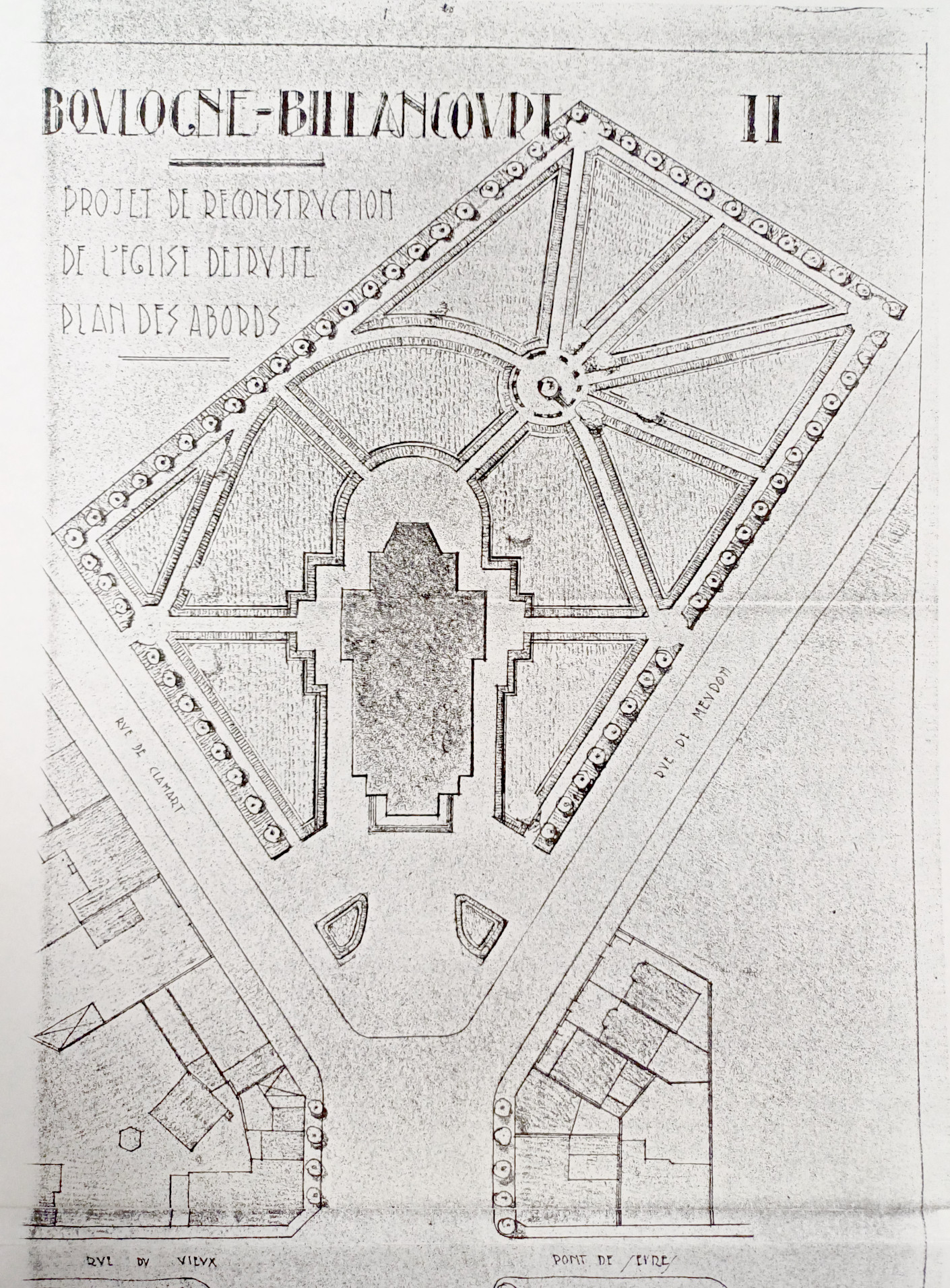 Projet église sur ancien terrain des dominicaines