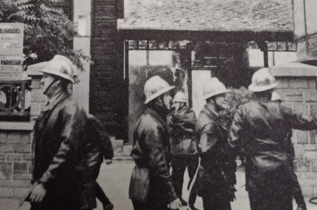 1966 incendie eglise pompiers