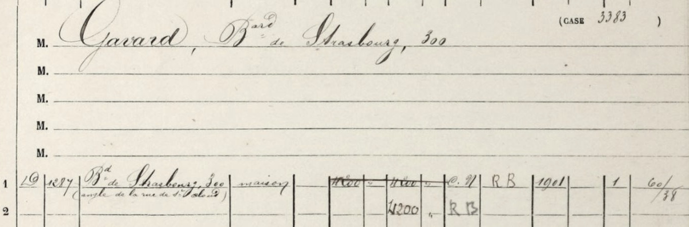 Matrice bâti 1882-1911 Gavard small