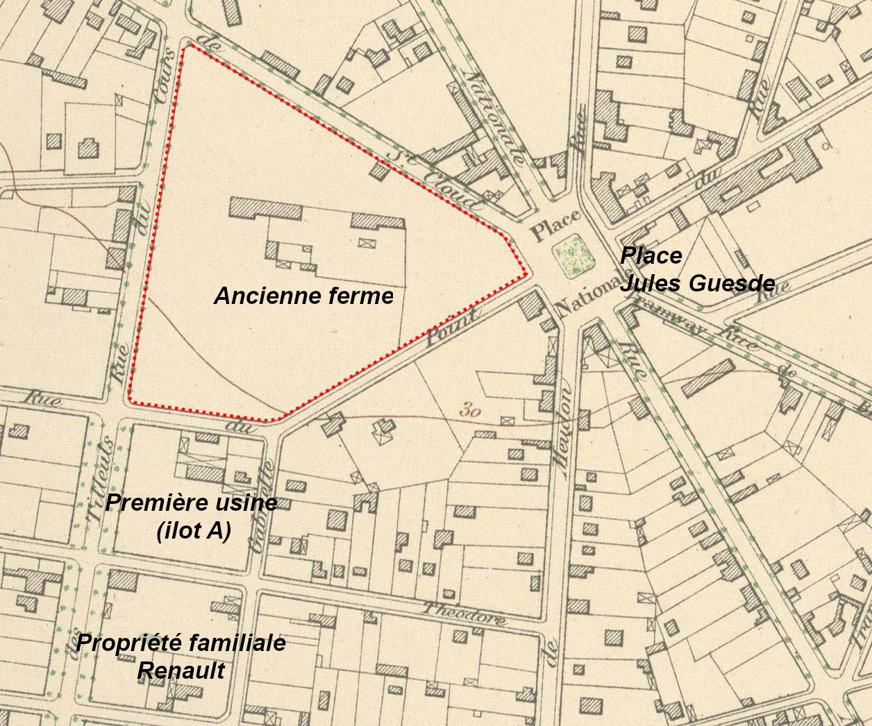 1900 Ponts & Chaussées Ferme & Renault