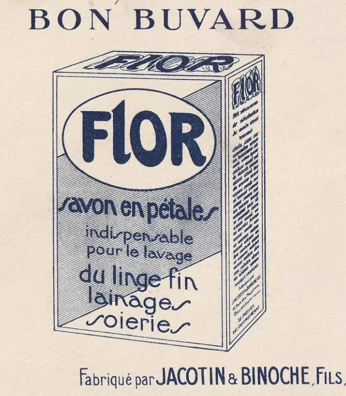Buvard savon Flor