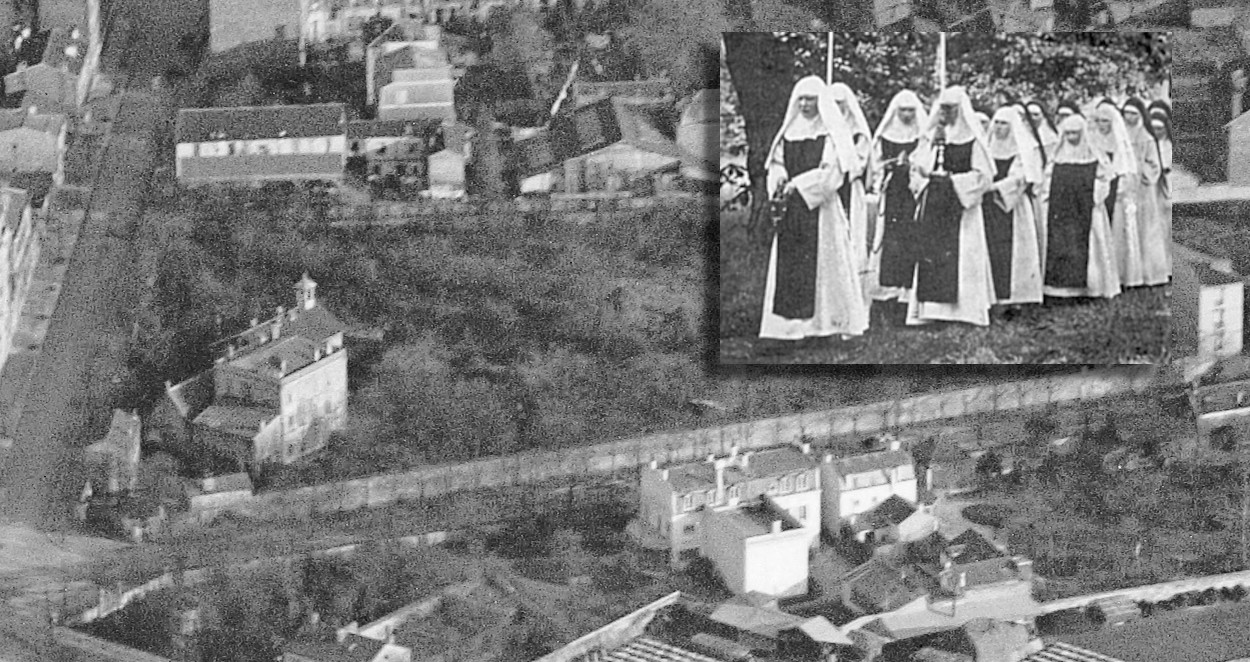 Entete dominicaines 1922 photo aérienne IGN