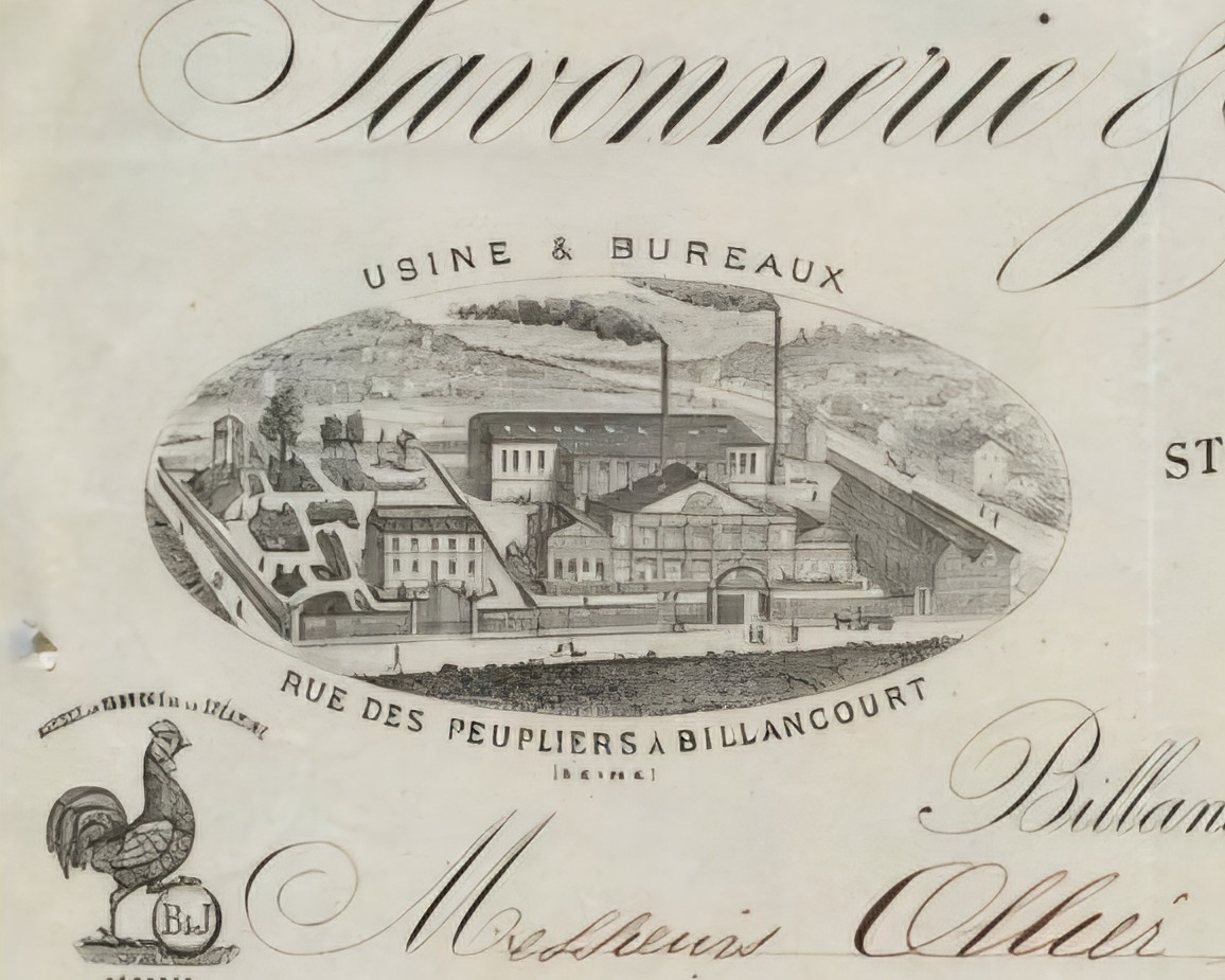 Savonnerie Barbaut avant 1890