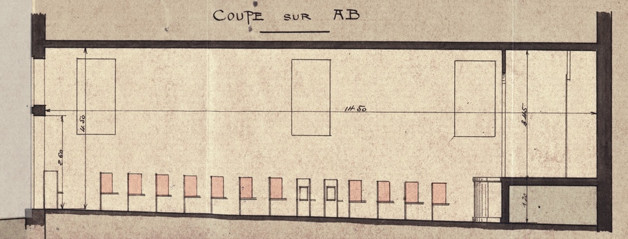 Salle concert Sabrié plan3