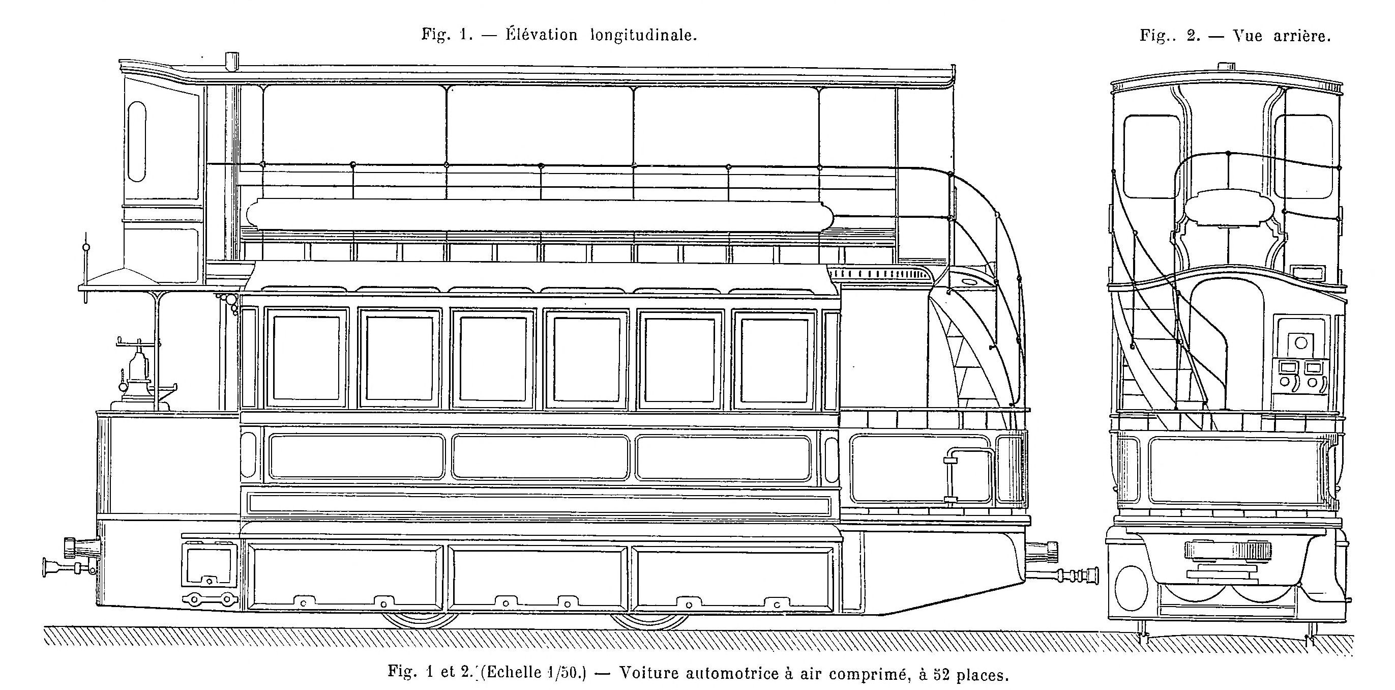 Plan_d'une_automotrice_système_Mékarski_de_la_CGO