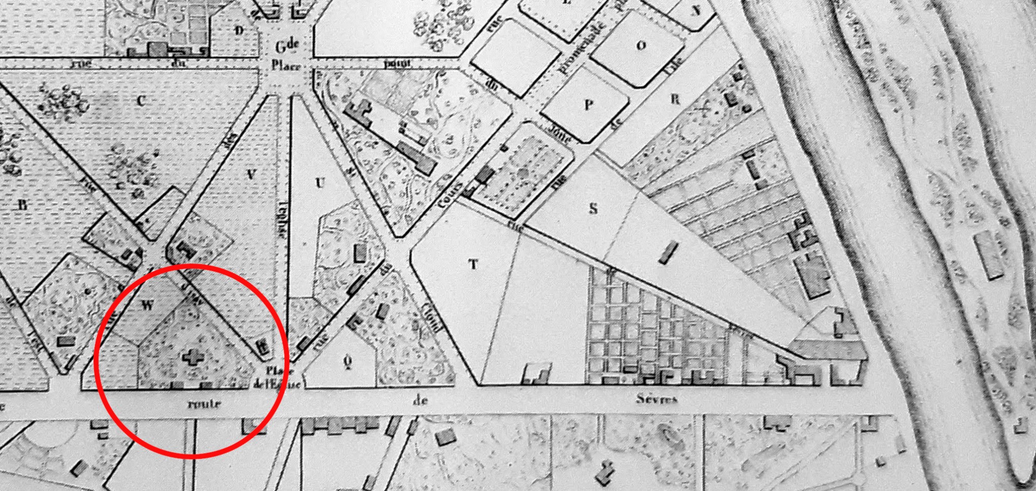 1834 Gourcuff_Vilage de Billancourt