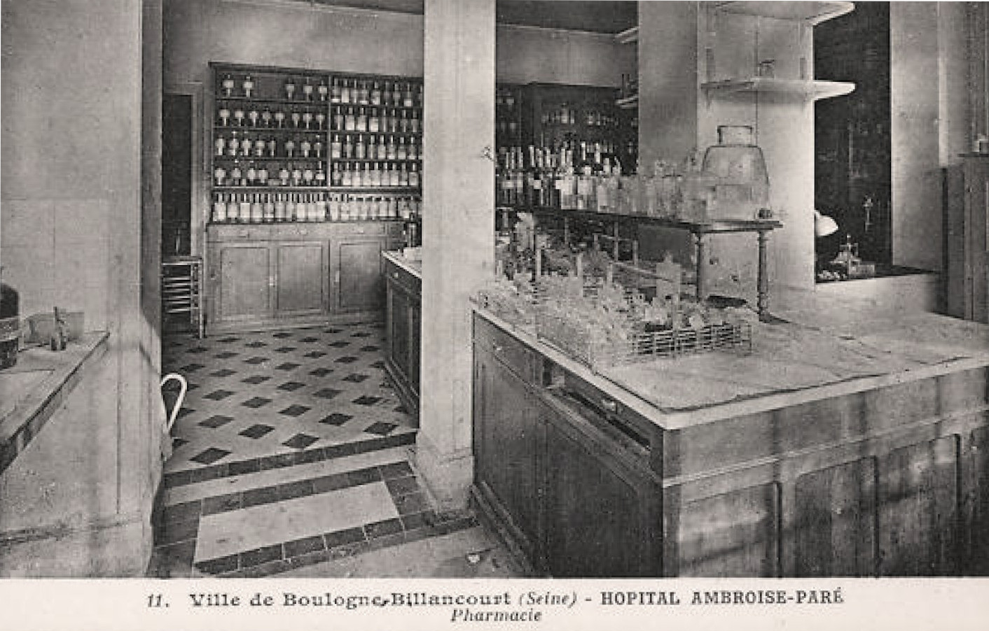 Sanatorium hôpital Pharmacie