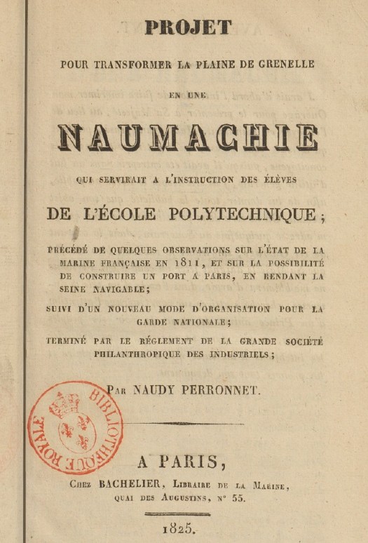 Page titre de l'ouvrage de Naudy Perronnet
