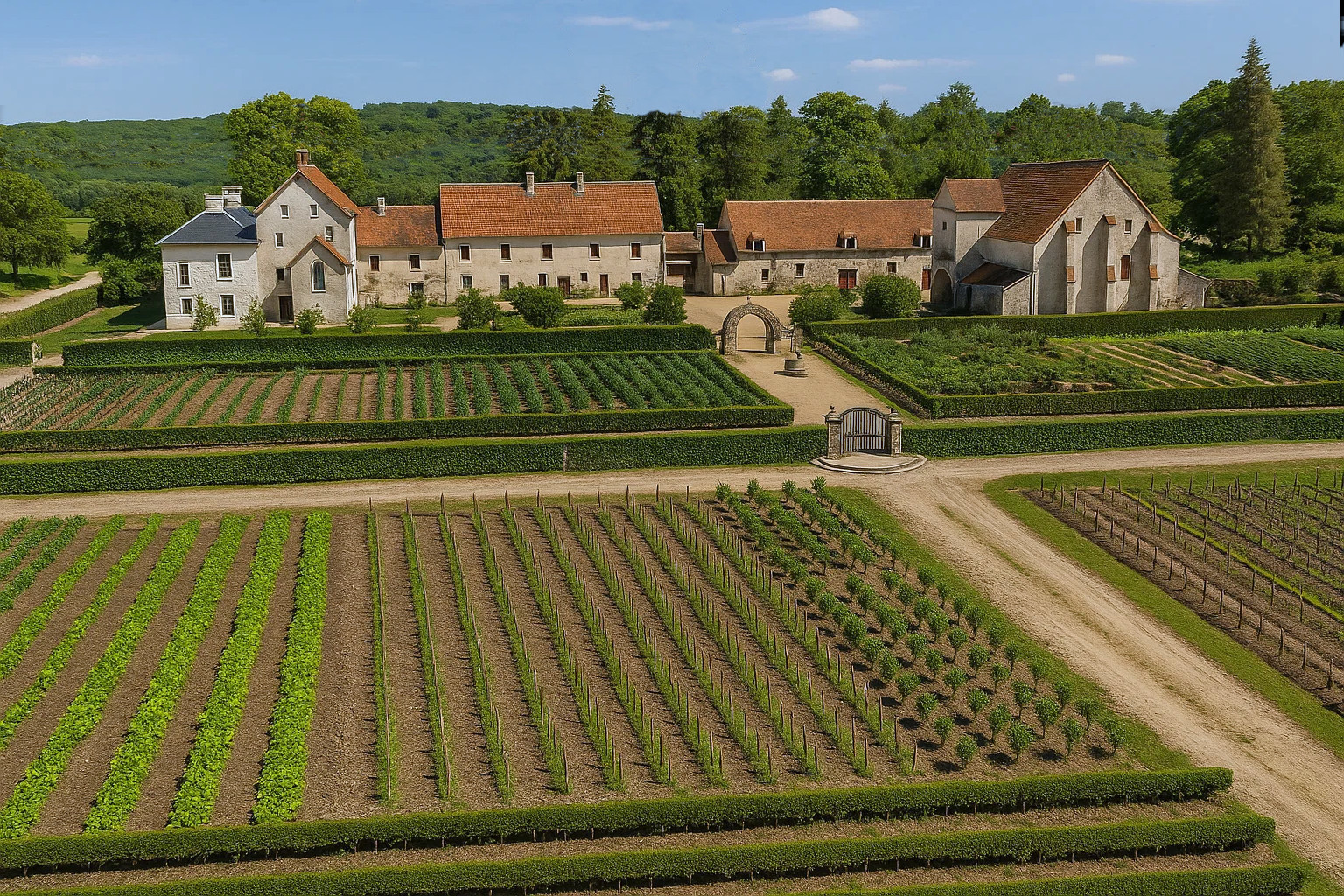 Ferme de Billancourt panorama - IA