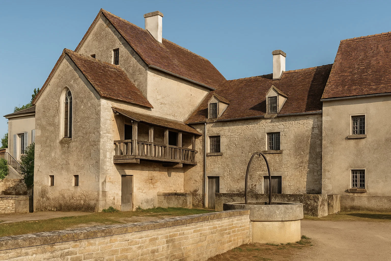 Ferme de Billancourt logis - IA