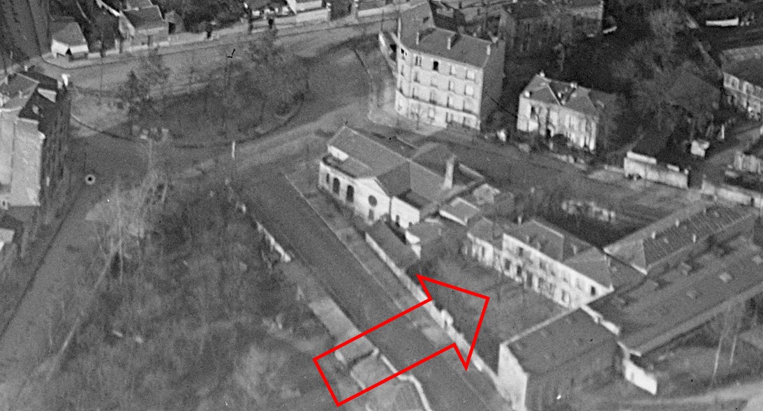l'école Sainte Elisabeth en 1922 - IGN