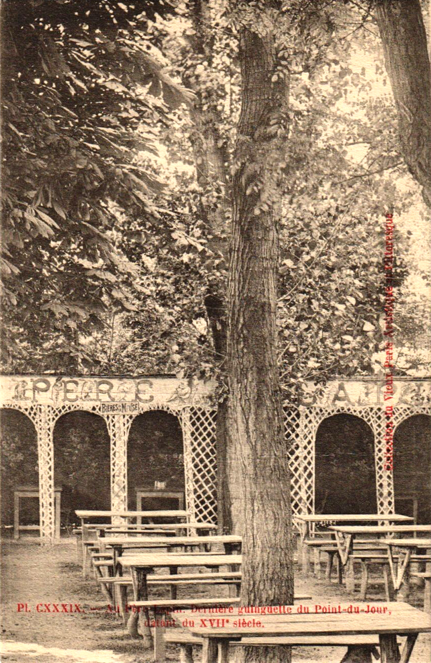 Quai du Point du Jour- Guinguette du Père Lapin