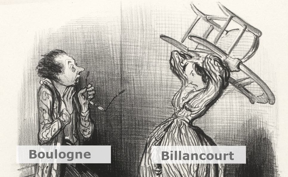 Moeurs conjugales, Honoré Daumier