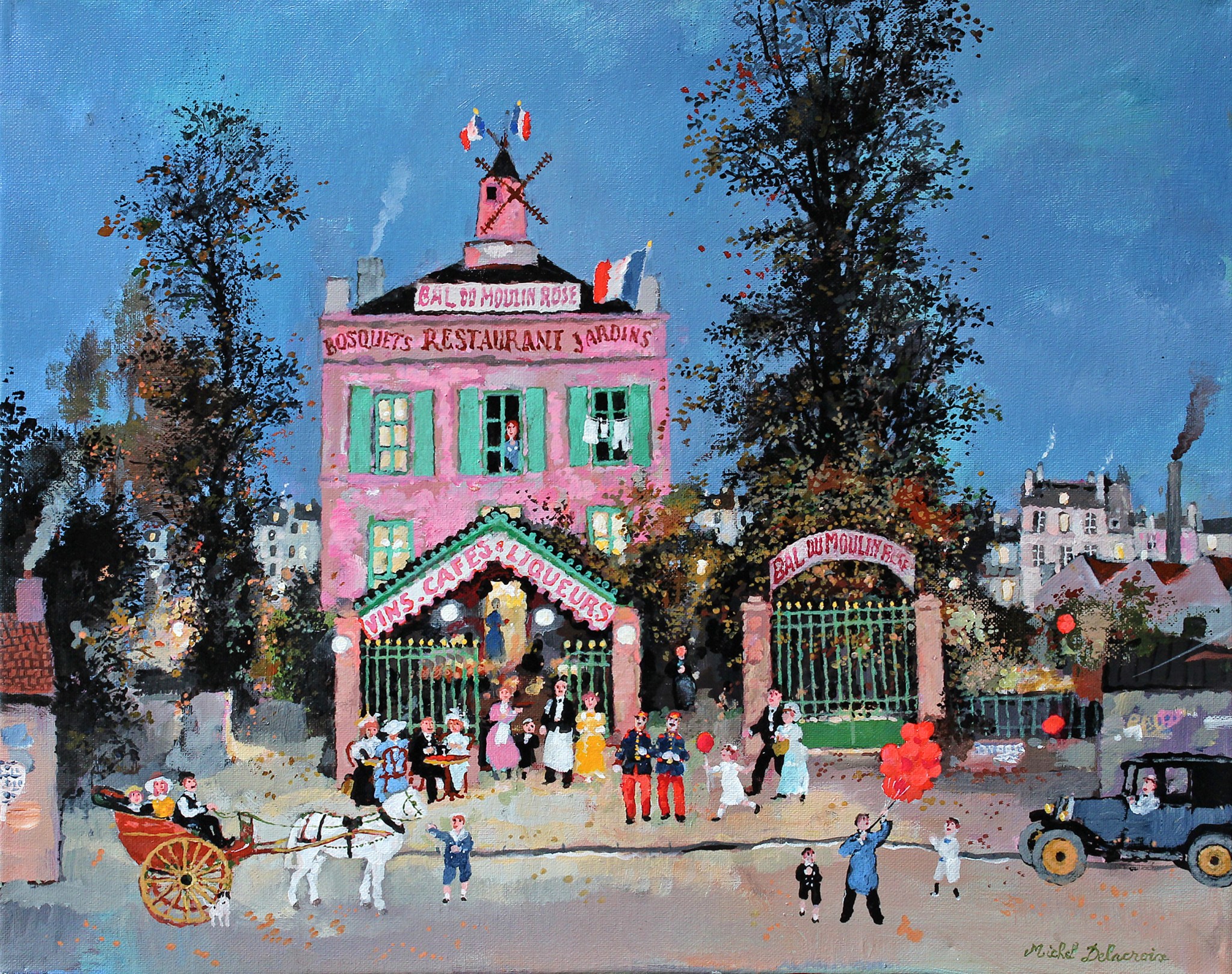 Le Moulin Rose - Michel Delacroix 2022