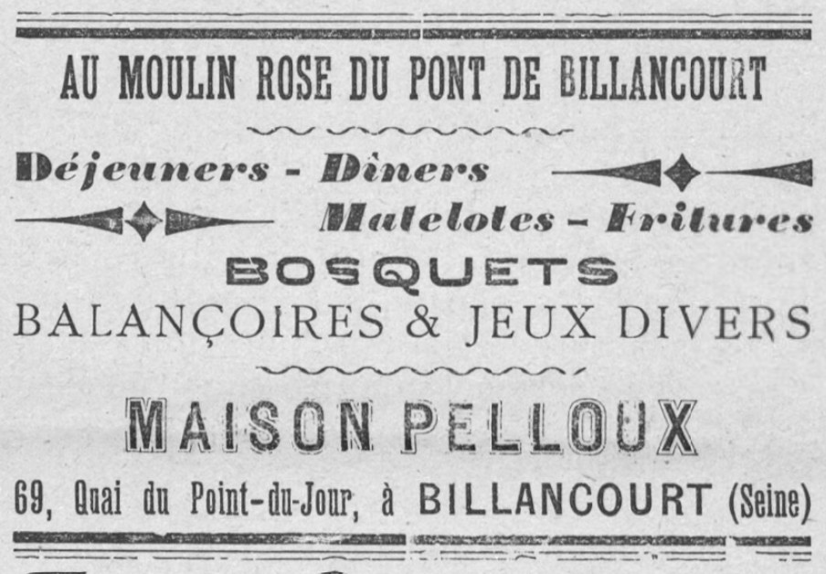 Publicité 1905